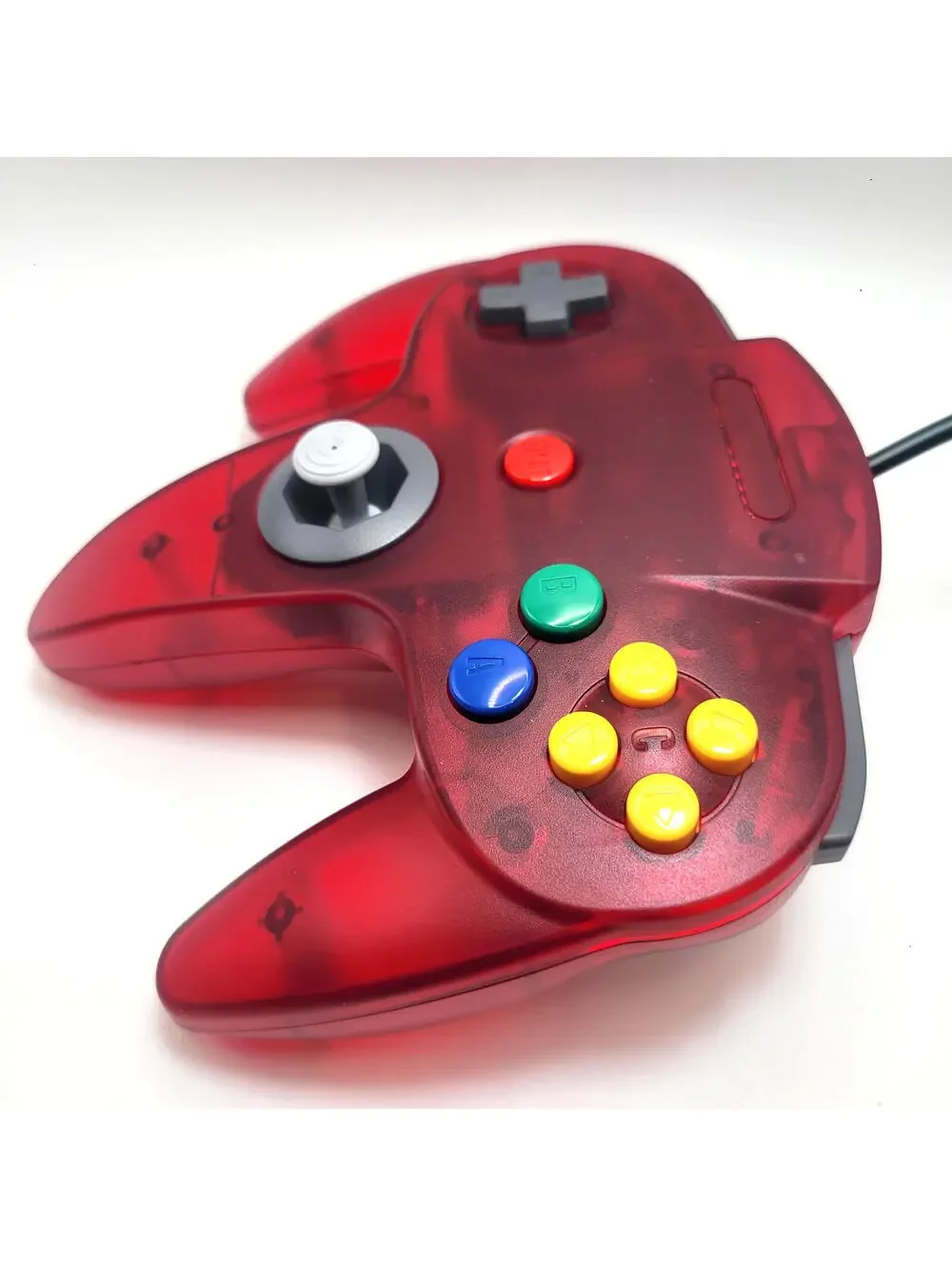 Nintendo 64 Wired Controller for N64 - TeknoGame® - Watermelon Red